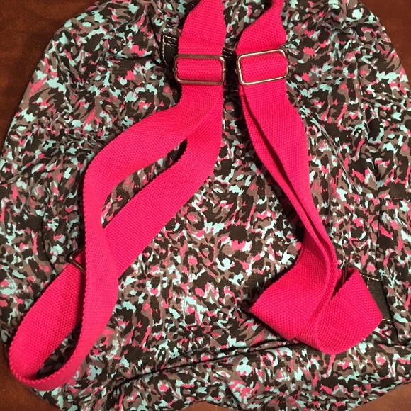 Brand new pink and black backpack - Picture 2 of 2
